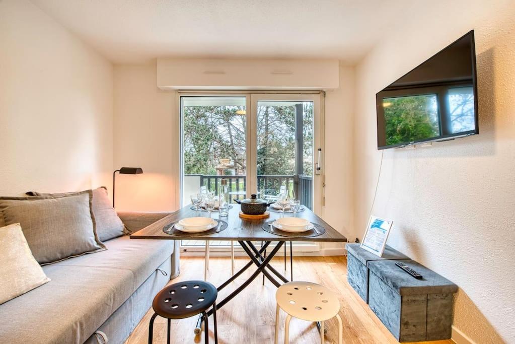 Apartmán La Perle De Houlgate Elegance & Vue 4 Pers Exteriér fotografie